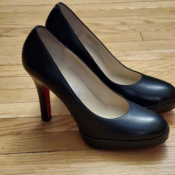 Red sole leather heel - Picture 3 of 6